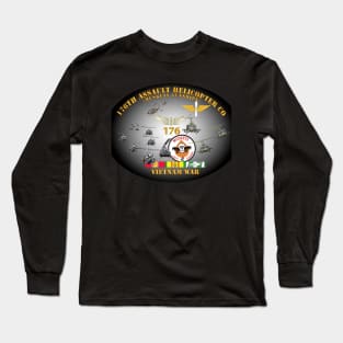 176th Assault Helicopter Co - Muskets - Helo Aslt Long Sleeve T-Shirt